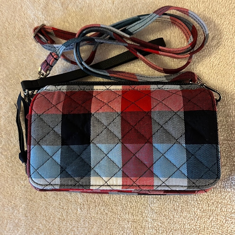 Patriotic Plaid All in One Crossbody